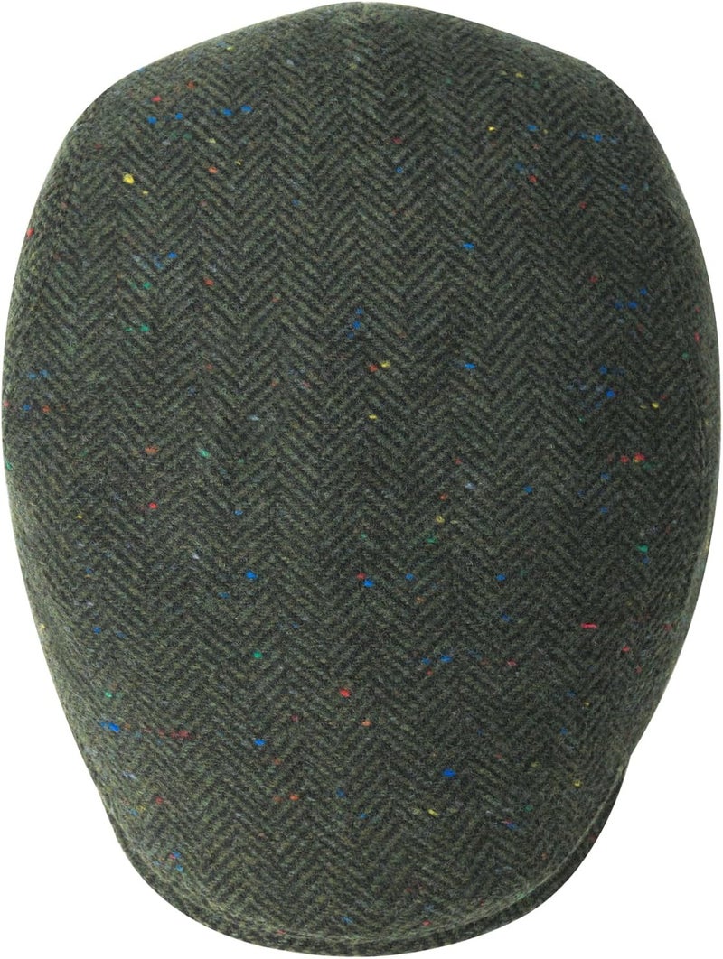 FEINION Men Wool Blend Flat Cap Tweed Newsboy Ivy Hat - Image 4